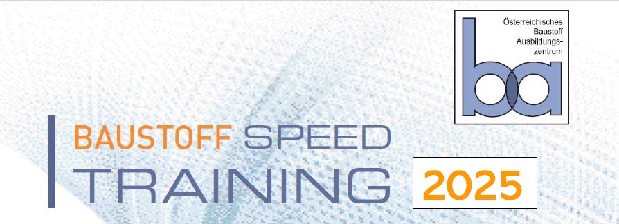 Baustoff Speed Training 2025